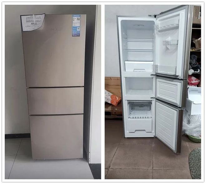 13L大容量才593元刚需闭眼可入！K8凯发国际高性价比的三开门冰箱2(图3)